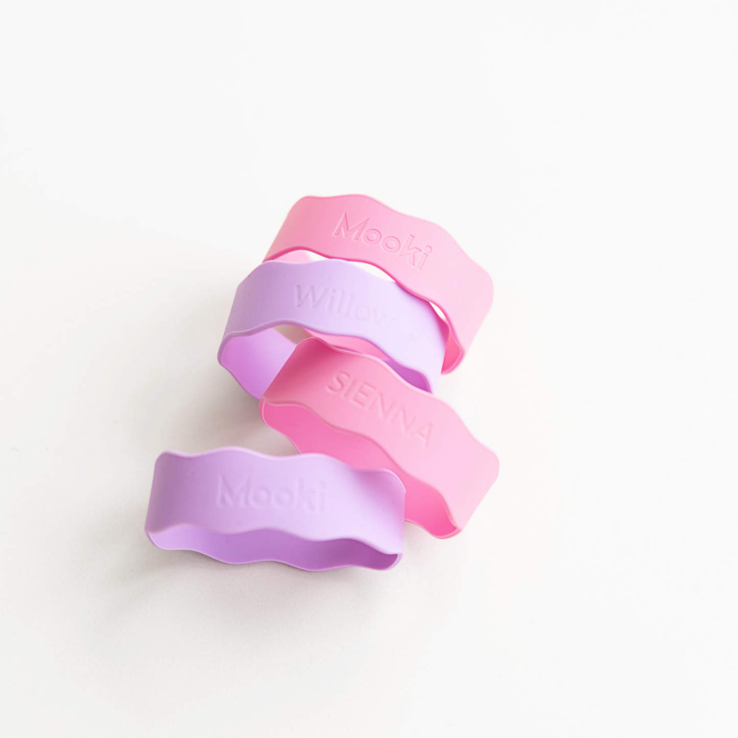 Bottle Name Label Bands (3 Pack)