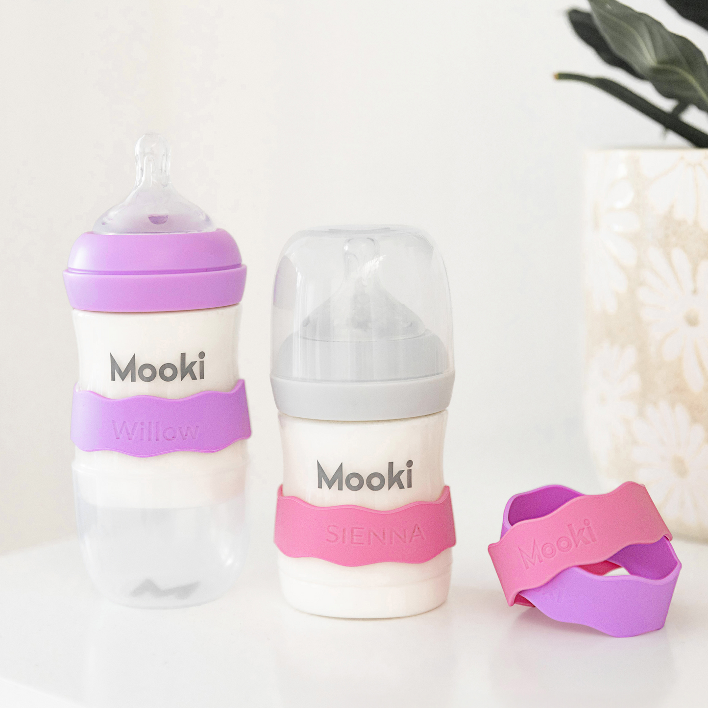 Bottle Name Label Bands (3 Pack)