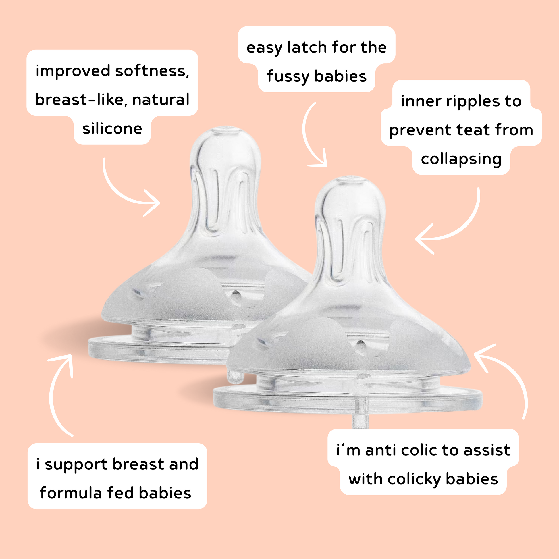 Bottle teats hotsell