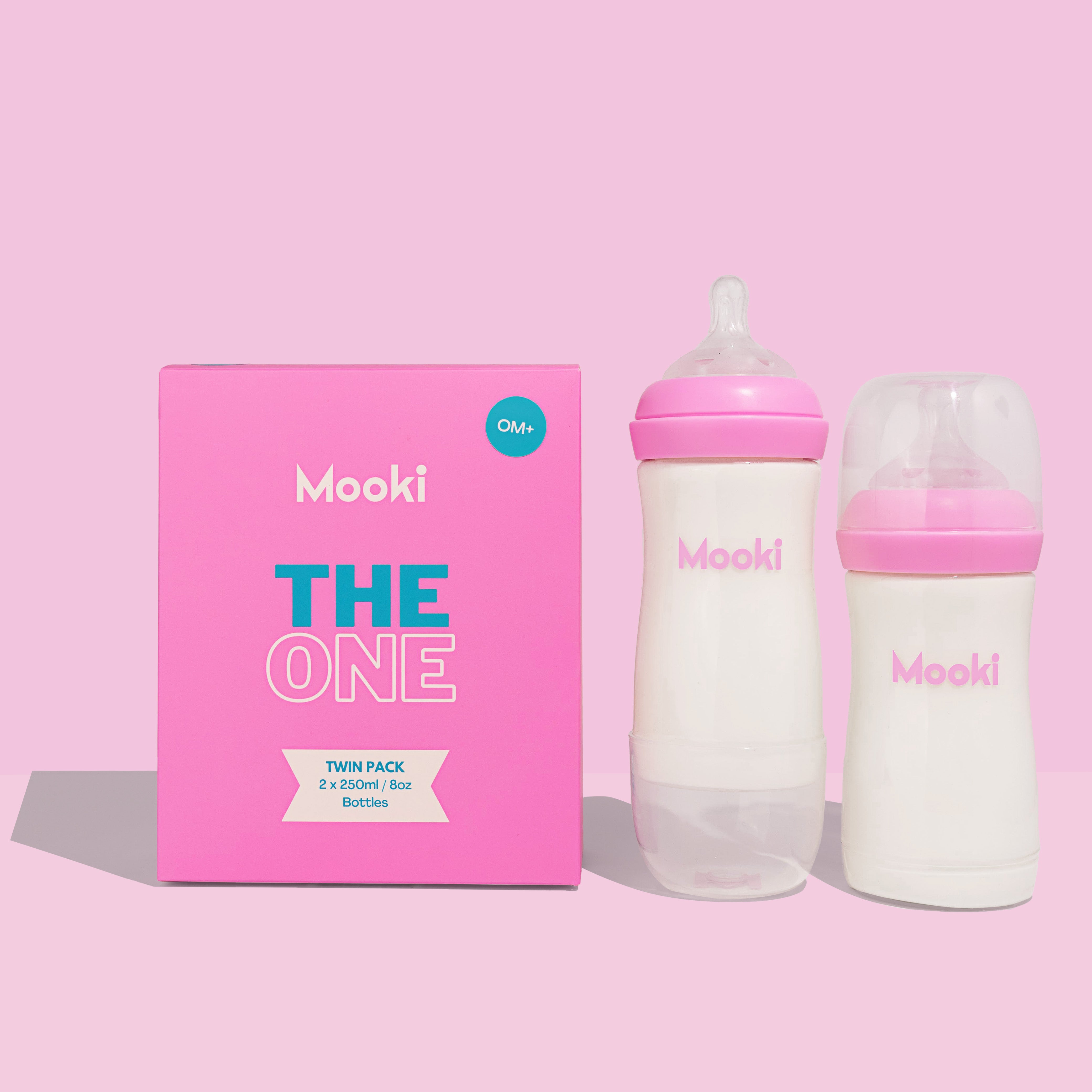 The One Baby Bottle 240ML (Twin Pack)