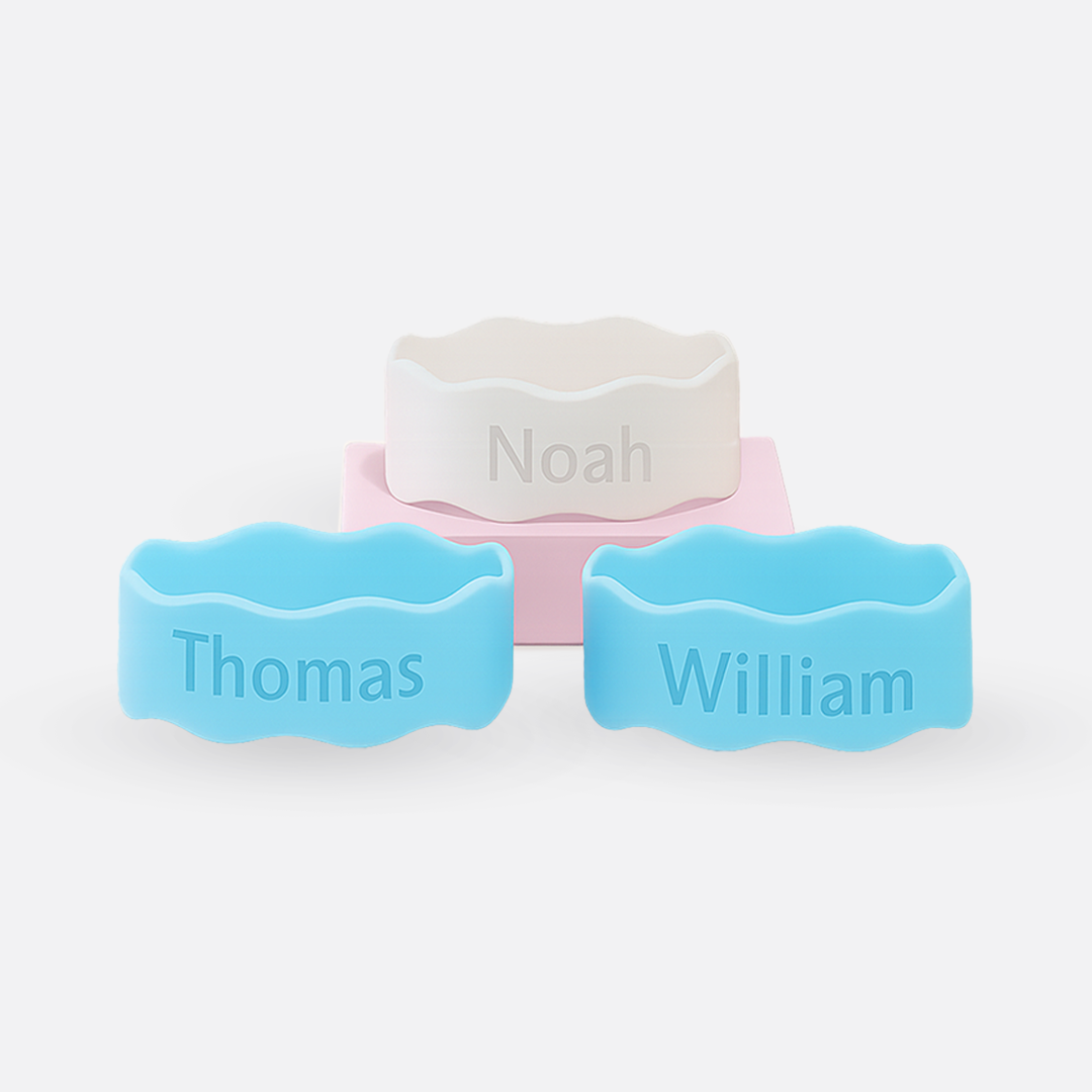 Bottle Name Label Bands (3 Pack)